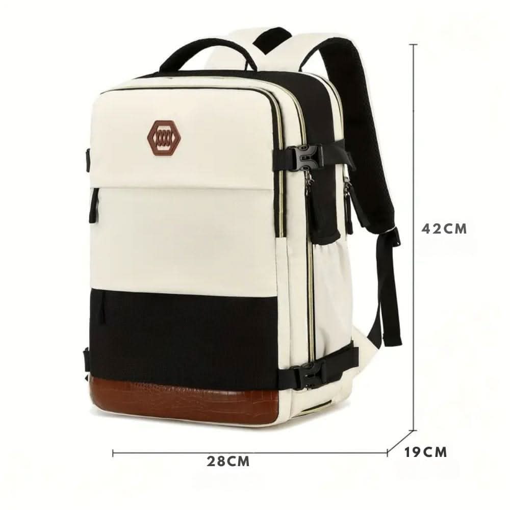 UrbanFlex Backpack - Travel Backpack with Shoe Compartment & Laptop Protection for Stress-Free Packing