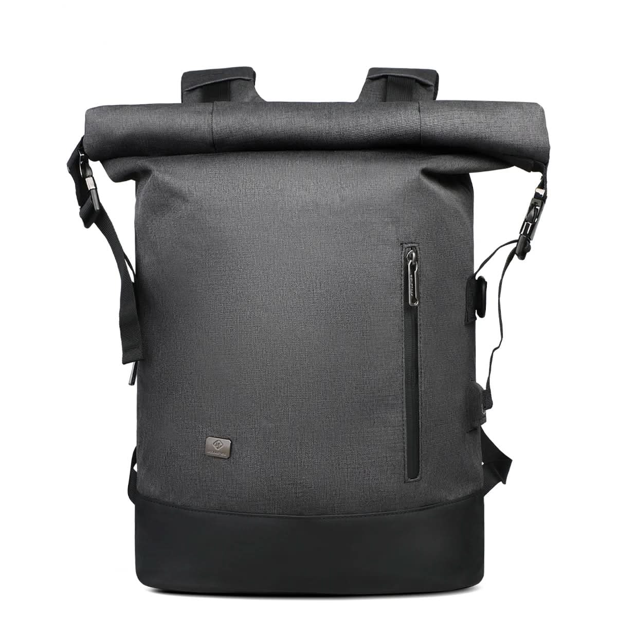 Citytrail Rolltop Backpack - Flexible Daypack with USB and Laptop Compartment