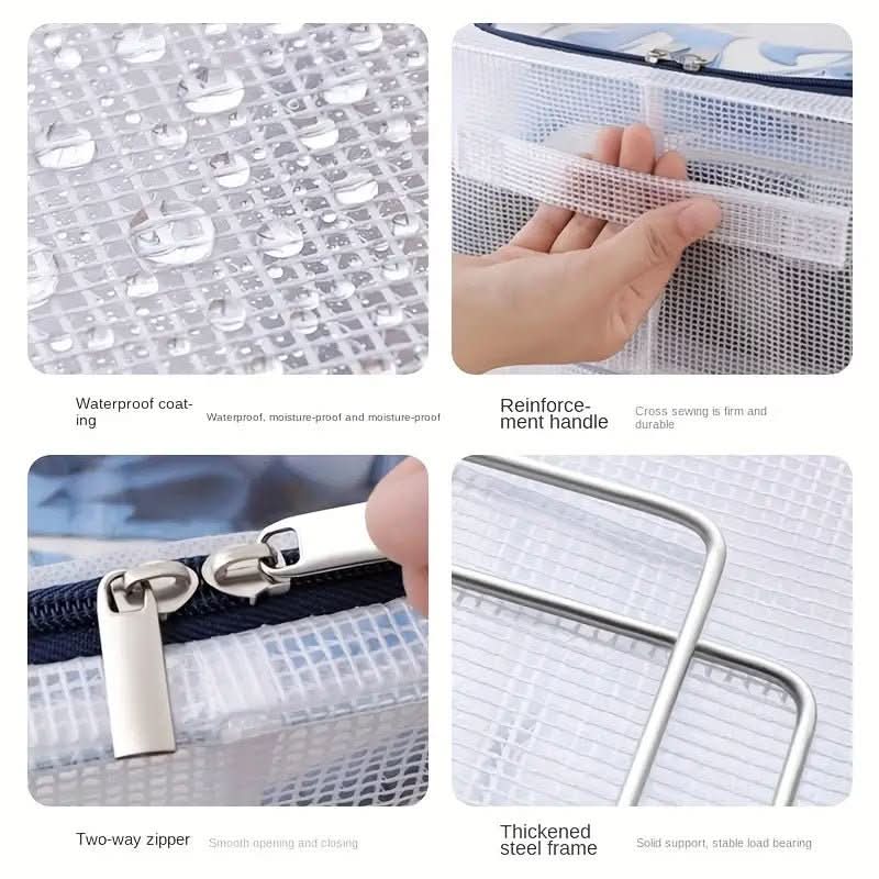Unpack Clearbox – Stackable Shoe Box With Viewing Window, Ventilation & Waterproof Protection