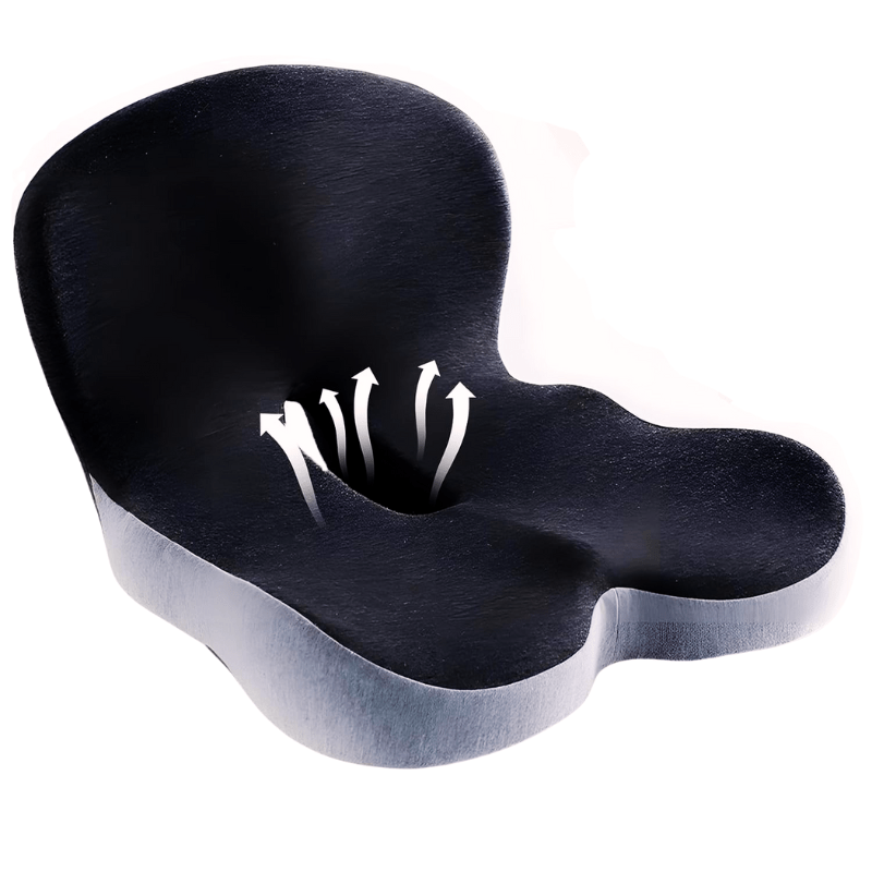 ERGOREST – Ergonomic Lumbar Support Pillow for Office Chairs & Cars