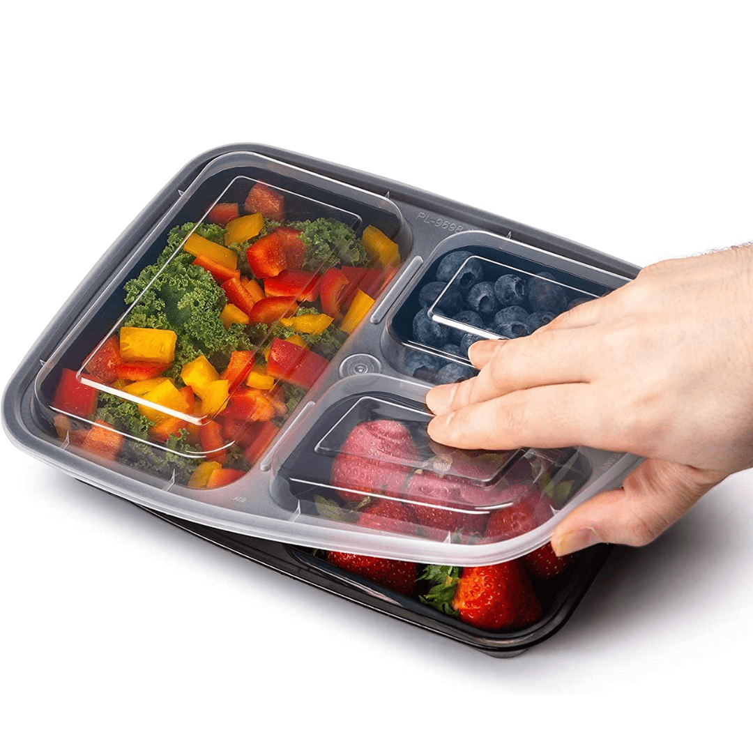 Bentō Mahlzeitenbox – Bentō Box Mit 3 Fächern Für Strukturierte & Ausgewogene Mahlzeiten