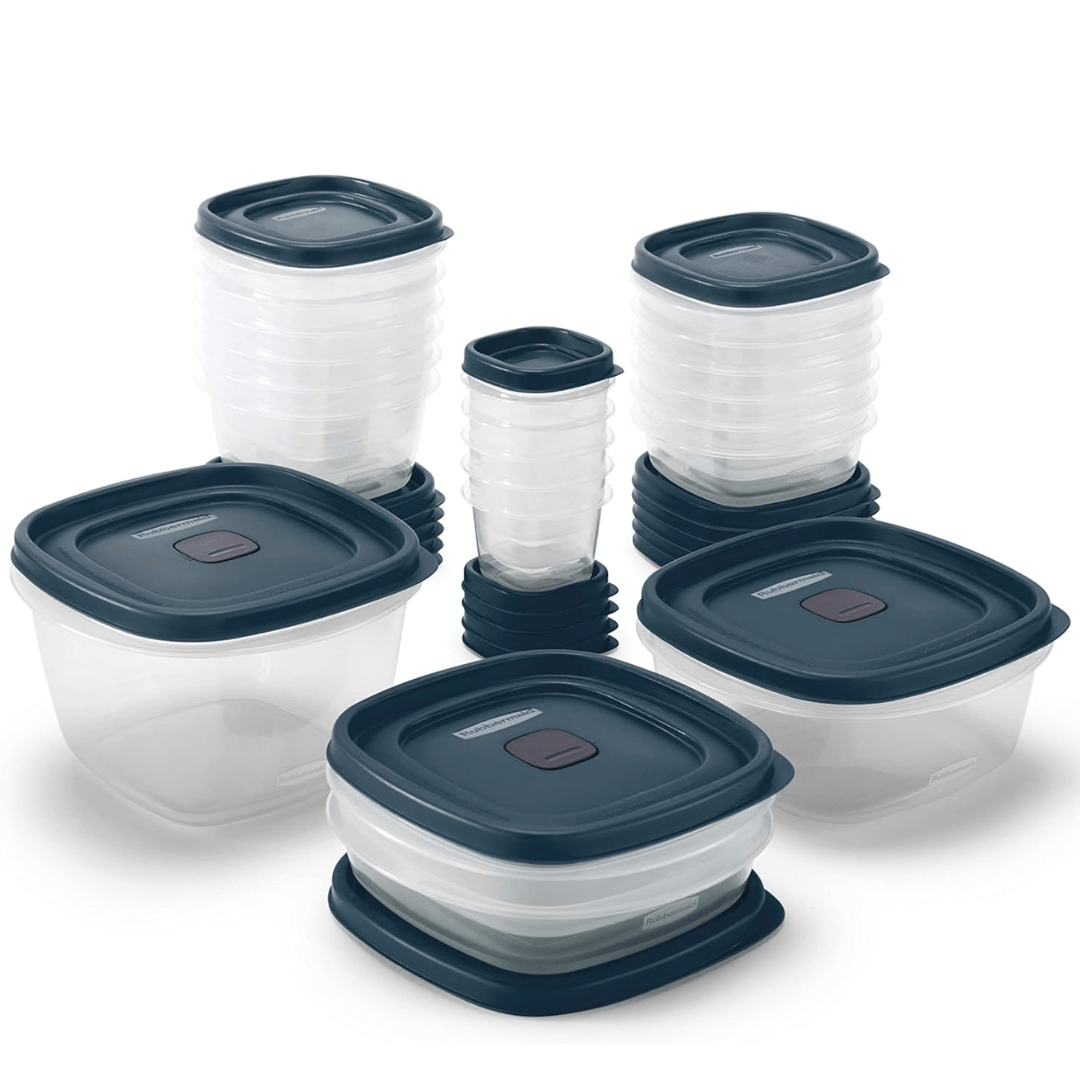 Stackable Food Storage Containers – Stackable Storage Boxes for Freshness, Organization & Space-Saving Kitchen