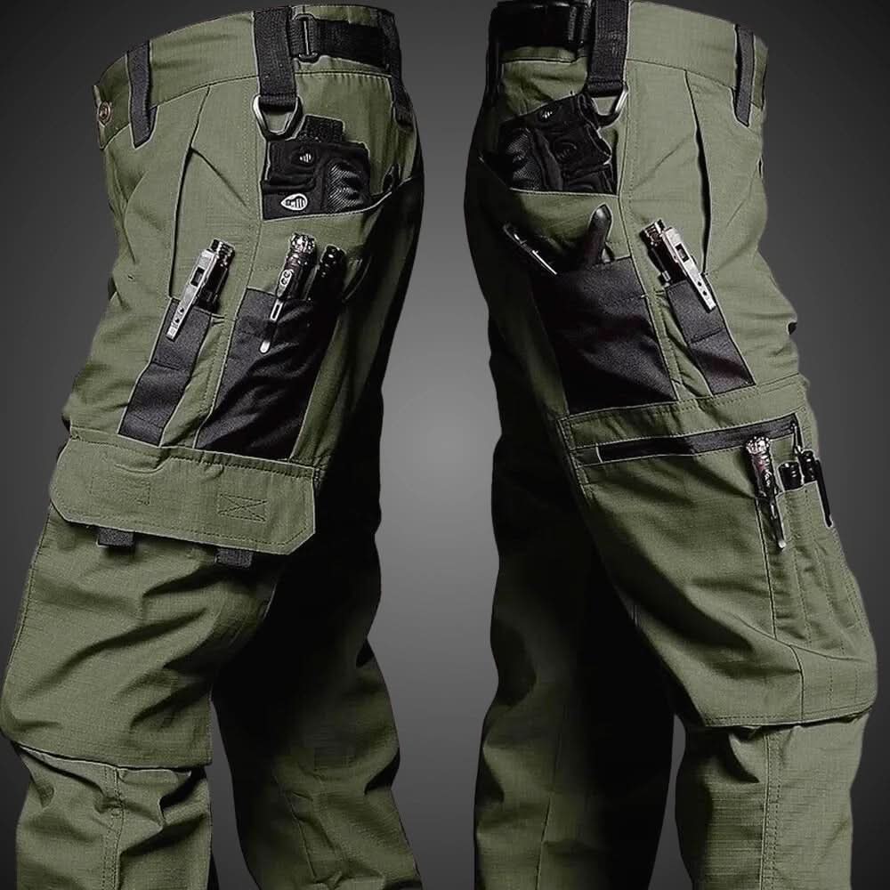 TactiWear – Tactical Cargo Pants with Water-Repellent Design