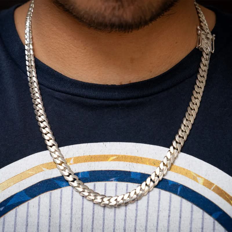 VERO – Polierte 8-mm-Miami-Cuban-Gliederkette für zeitlosen Stil 5