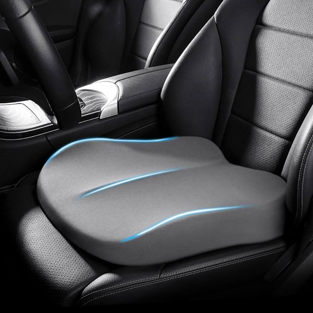 DRIVEUP – Ergonomic Car Seat Cushion for Better View and Comfort