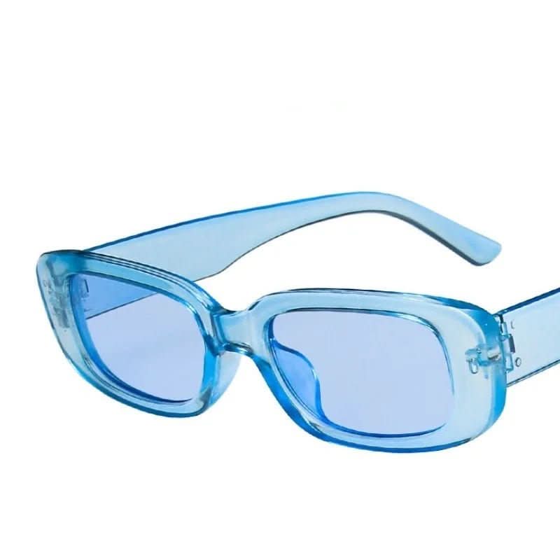 Old-fashioned Shade - Retro-style Rectangular Women's Sunglasses with UV400 Protection
