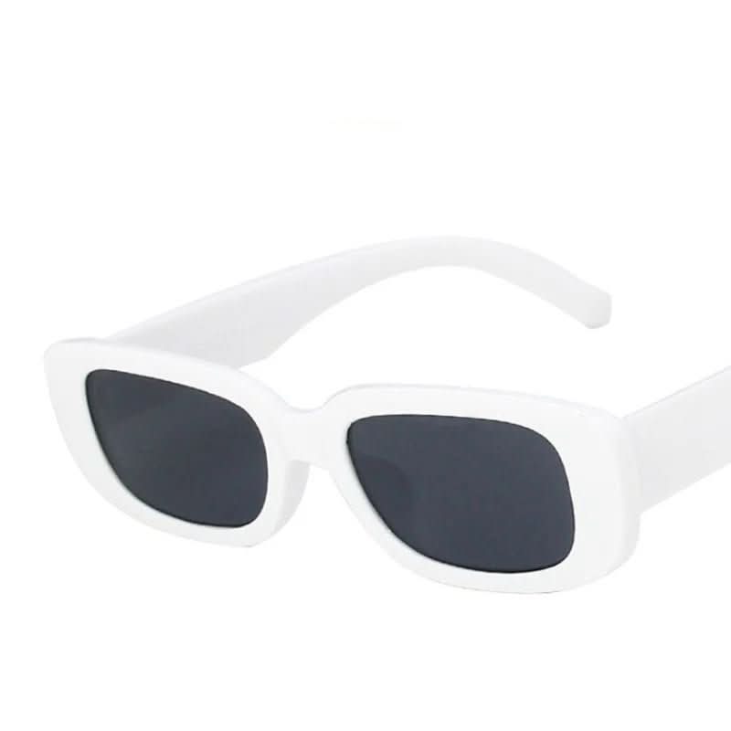 Old-fashioned Shade - Retro-style Rectangular Women's Sunglasses with UV400 Protection