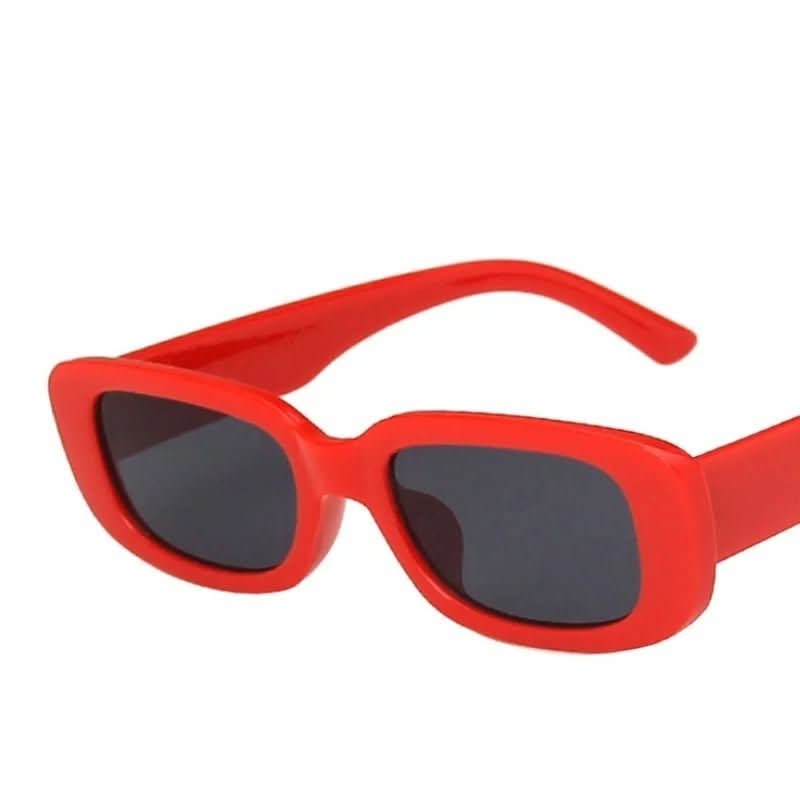 Old-fashioned Shade - Retro-style Rectangular Women's Sunglasses with UV400 Protection