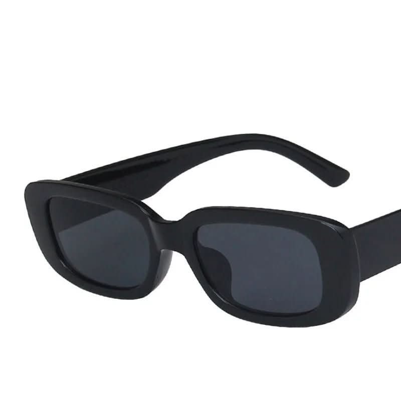 Old-fashioned Shade - Retro-style Rectangular Women's Sunglasses with UV400 Protection
