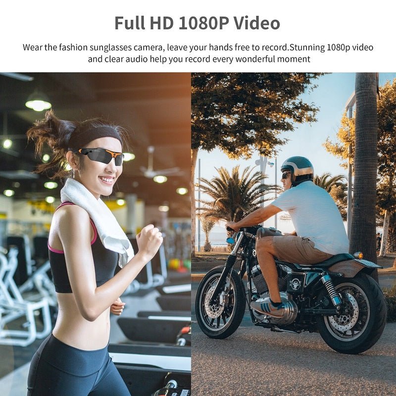 VISIONCAM – Stylische Brille mit integrierter Kamera für freihändige Aufnahmen 6