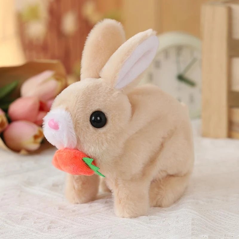 VITALBUN – Realistischer elektrischer Hase mit Geräuschen und Bewegungen für Osterspaß 3