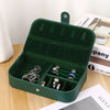 AuriCase – Mini Jewelry Box Made of Velour for Travel & Storage