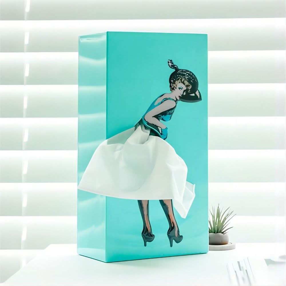 JOYBOX – Playful tissue box in a rock design