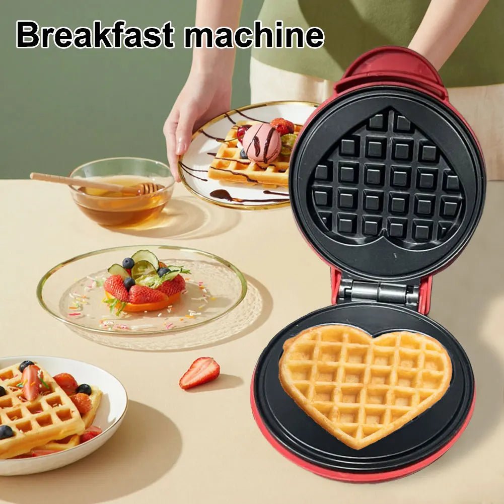 WAFFLEJOY MINI – Kompaktes Waffeleisen mit Schnellheizfunktion für ein schnelles Frühstück 7