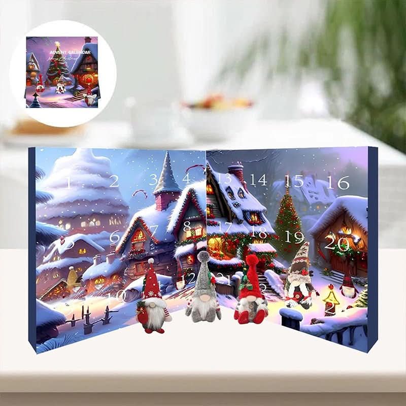 GNOMARIA 2025 – Handmade Plush Gnome Advent Calendar for Festive Christmas Joy