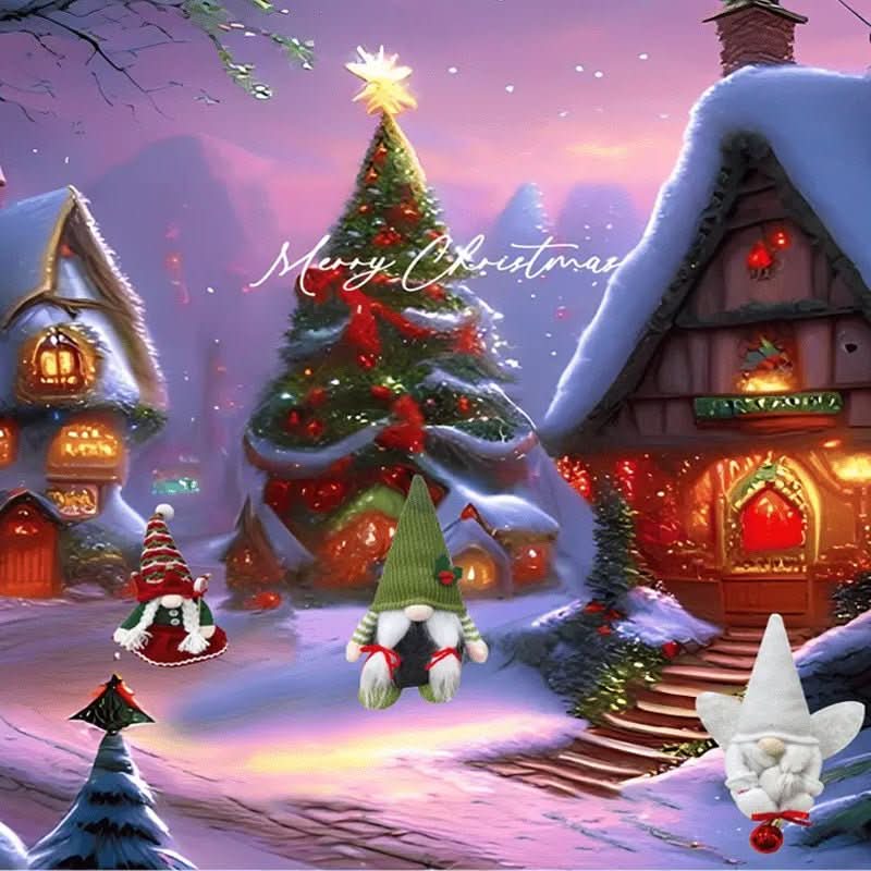 GNOMARIA 2025 – Handmade Plush Gnome Advent Calendar for Festive Christmas Joy