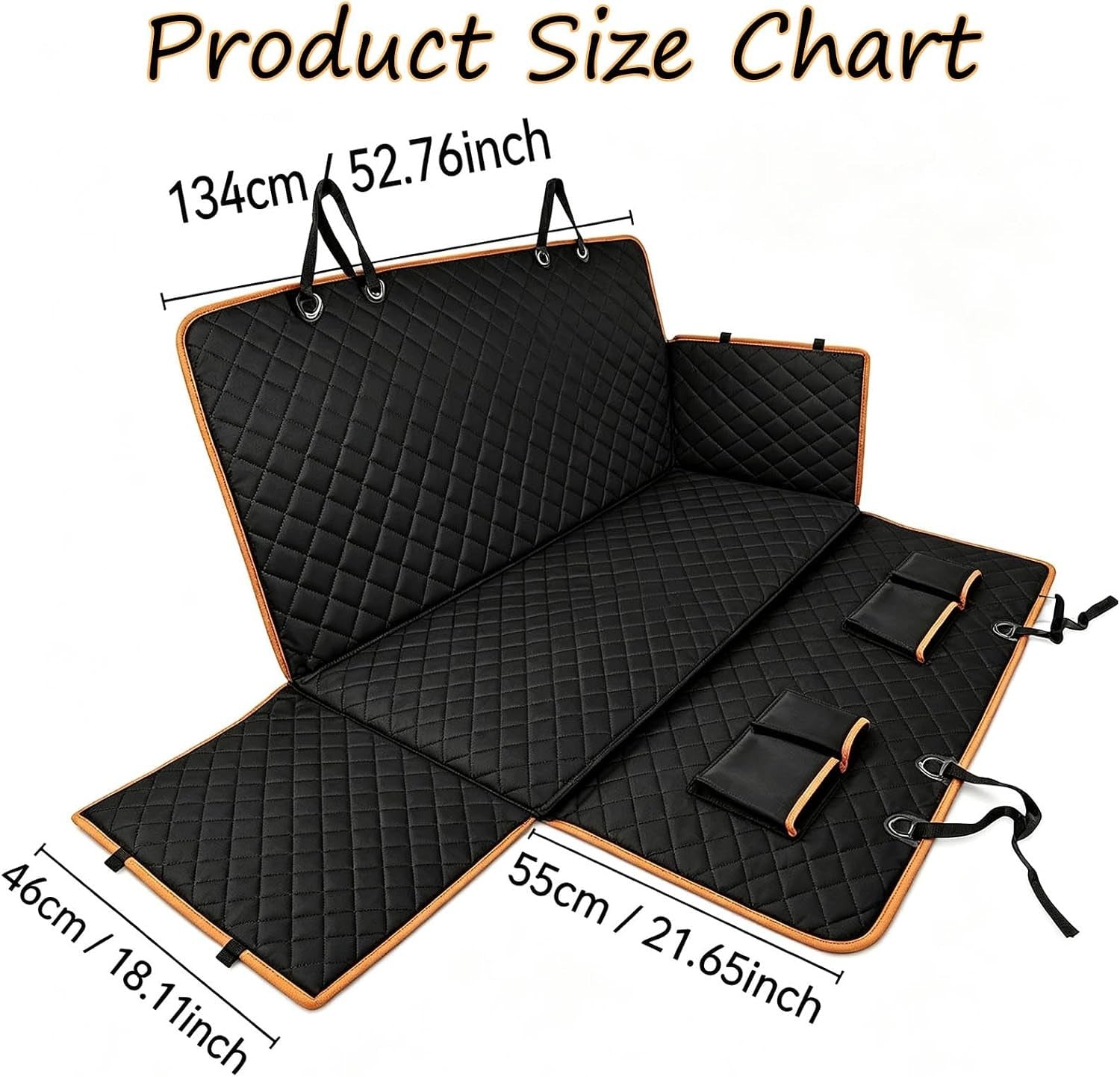 FURDRIVE – Non-slip Waterproof Rear Seat Protector