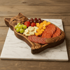 Kätzchenholz - Exklusive Wurstplatte In Katzenform, Naturholz, Handarbeit