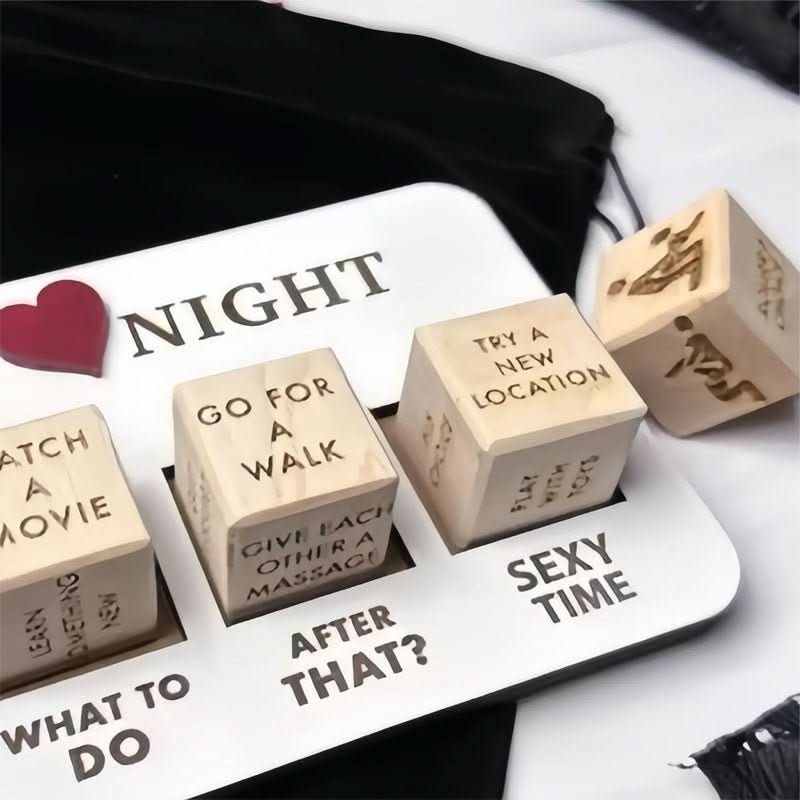 Lovers Spark Romantic Dice | Date Night Game For Couples | Passion And Intimacy | Romantic Gift | Game For Two