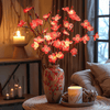 LUMIVISTA Olive Light – Mediterranean LED Light Branches for Atmospheric and Cordless Decoration