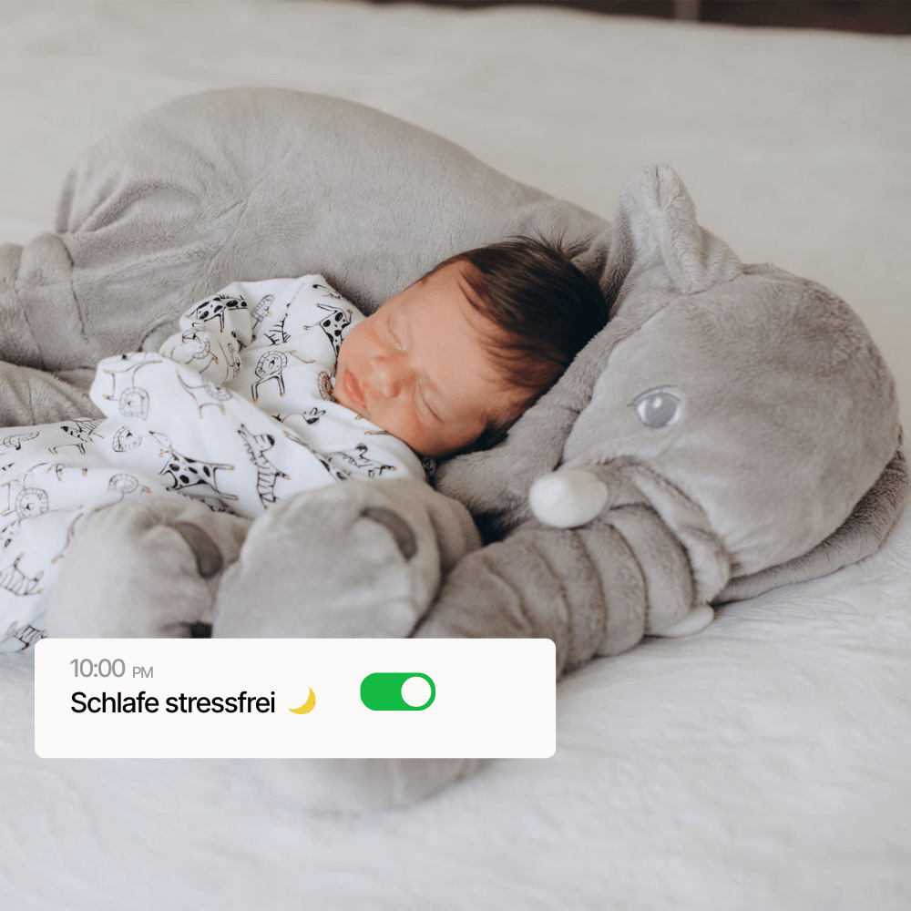 Elefanto – Elephant Cuddly Cushion Made of Plush, Soft & Dimensionally Stable in 2 Sizes