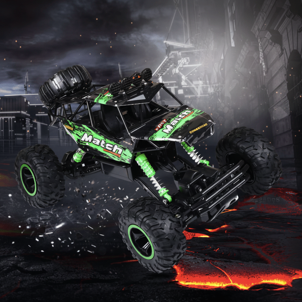 BEASTTREK X4 – Remote Control Monster Truck for Off-Road Power and Driving Fun