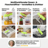 Multifunktionaler Dosen- & Flaschenöffner aus Edelstahl – Verstellbar & Drehbar