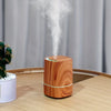 Ultraschall-Luftbefeuchter mit Holzoptik – Leiser Aromadiffuser mit LED & Automatischer Abschaltung