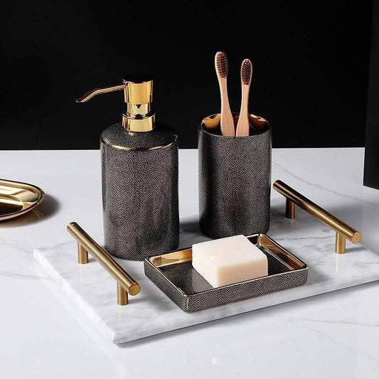 Aqour - Functional Bathroom Accessory Set