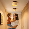 CIELWOOD – Minimalist Wooden LED Ceiling Light for a Warm Ambiance
