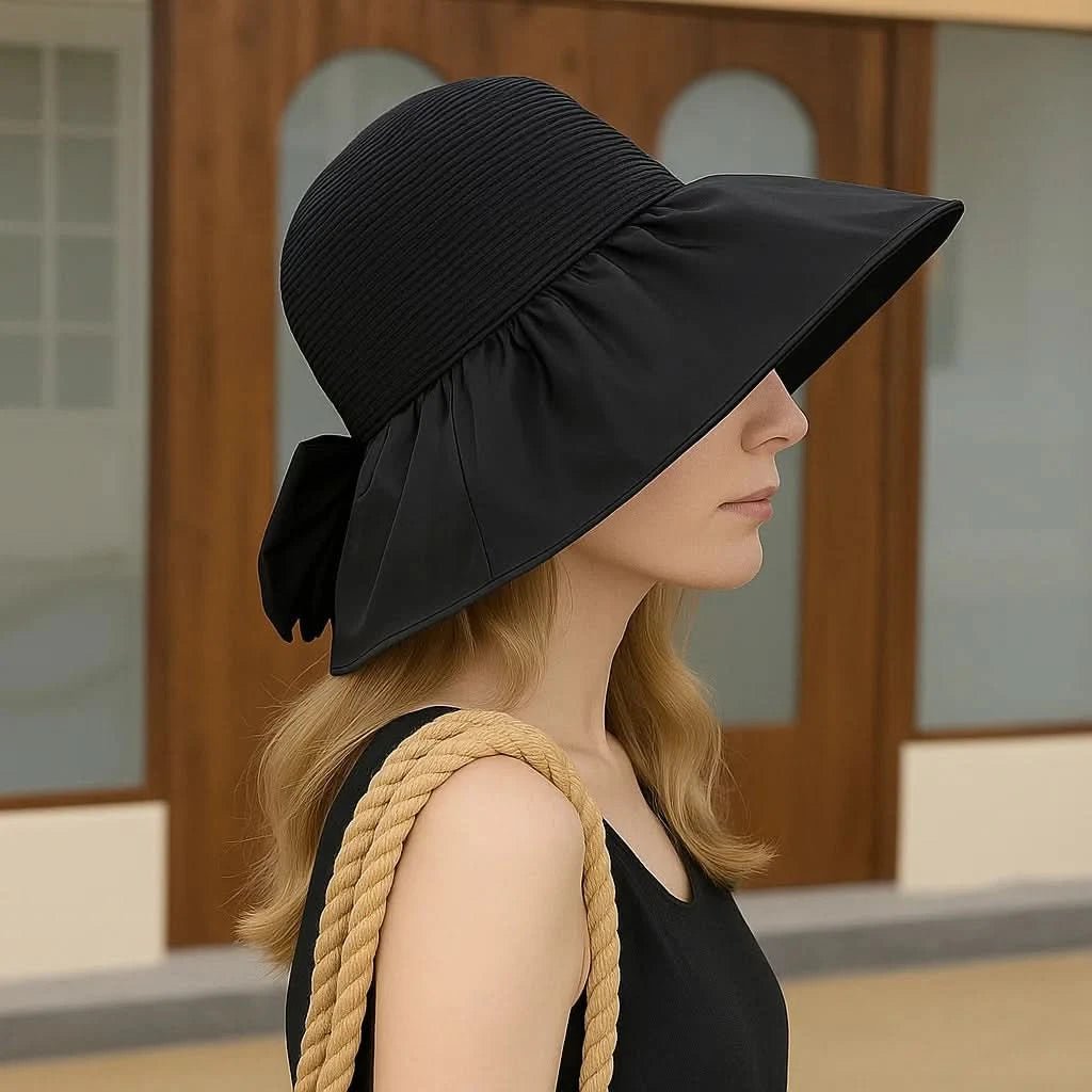 Eleganzkrempe - Elegant Sun Hat With Broad Brim For Stylish UV Protection