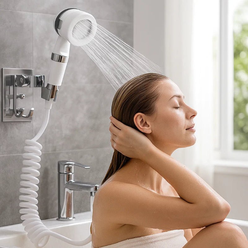 AQUASOOTHE – Wellness Shower Head with Gel Dispenser & Massage