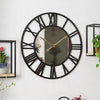 RAVENELLE Wall Clock Open Dial Roman Numerals Modern Design Elegant Clock For Living Area
