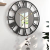 RAVENELLE Wall Clock Open Dial Roman Numerals Modern Design Elegant Clock For Living Area