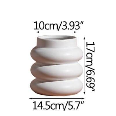 AREVA – Elegant Ceramic Vase for Stylish Accents
