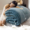 Premium Winterdecke mit Doppelschicht Flanell-Fleece