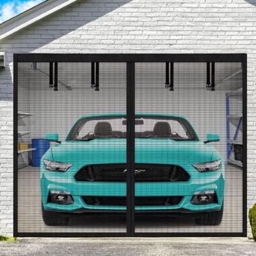 Pro Magnetic Screen Door | Magnetic Garage Screen | Insect Screen & Fresh Air System for Garage & Patio