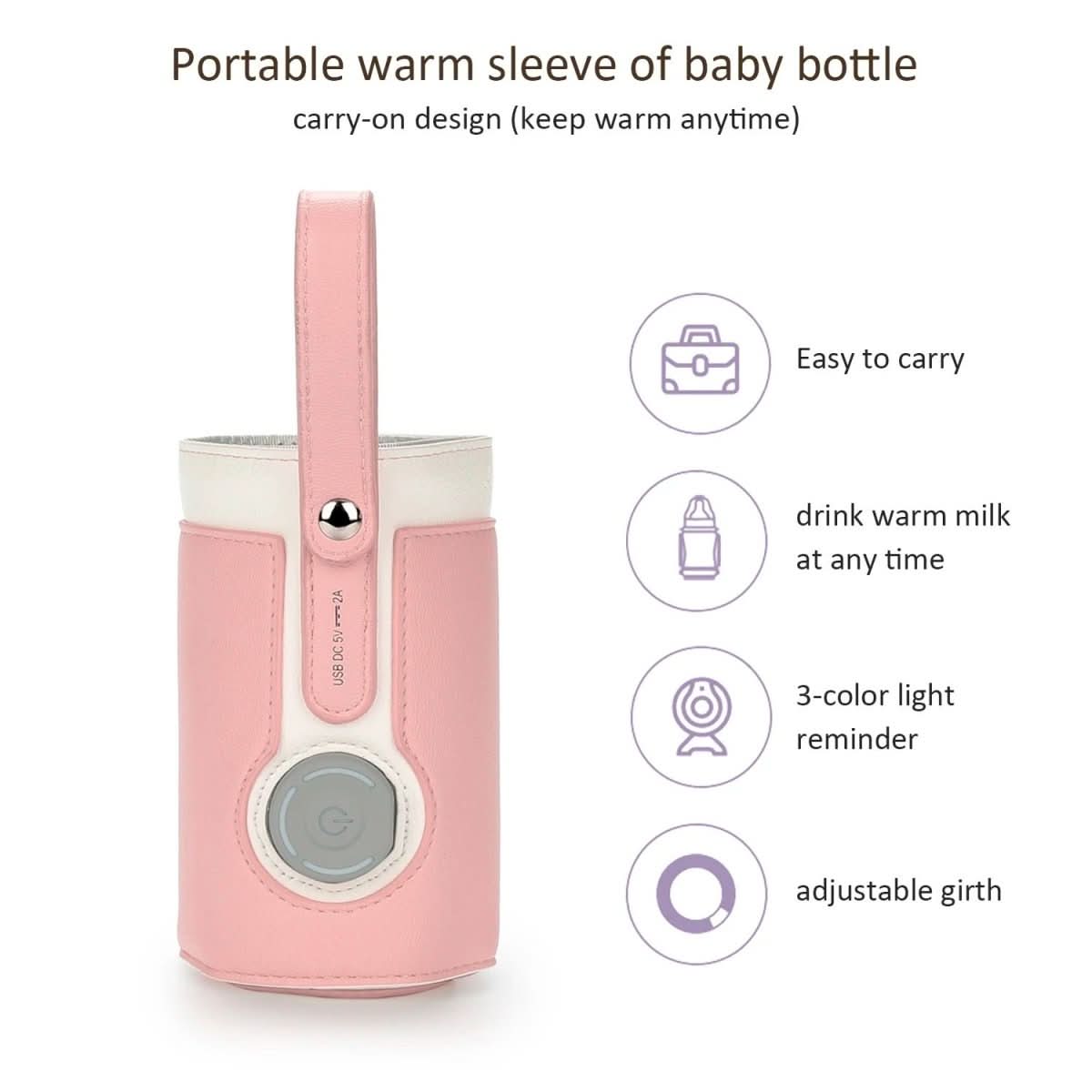 MamaGo Profi – Portable Bottle Warmer & Diaper Bag With Integrated Baby Bed