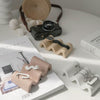 ZARIELLE Multifunctional Wave Organizer Concrete Elegant Home