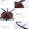 ELARISCA Delicate Linear Frame Wall Clock Minimalist Style Reliable Timekeeping