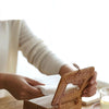 Meridielle Rustic Tissue Holder Made of Rattan Bamboo Wood Design