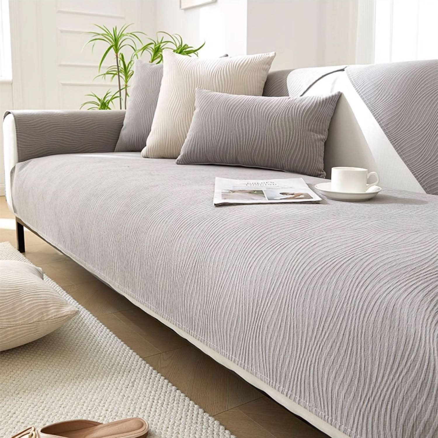 Enne - Elegant Fit, Ultra-stylish Sofa Cover