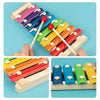 EduQuest 5-in-1 Montessori Set – Natural Wooden Learning Toy for Babies 6 Months and Up