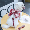 AURÉLIEN HARNAIS – Adjustable Dog Harness with Bow for Stylish Walks
