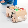 Montessori Activity Board - Learning Toy for Promoting Motor Skills & Logical Thinking