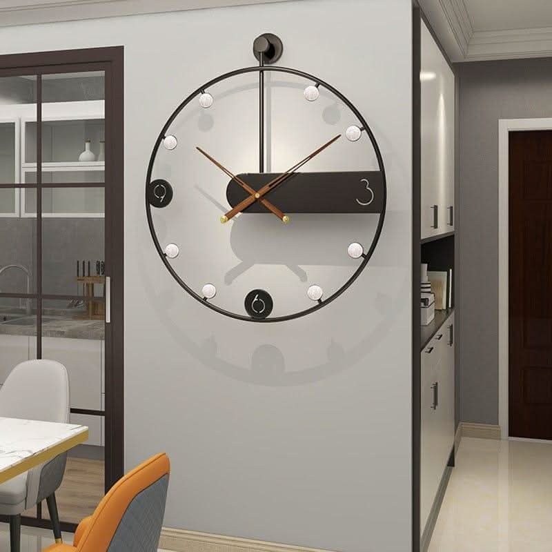 MIRELISSE Modern Orbital Dot Wall Clock