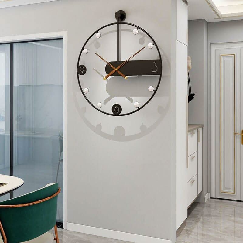 MIRELISSE Modern Orbital Dot Wall Clock