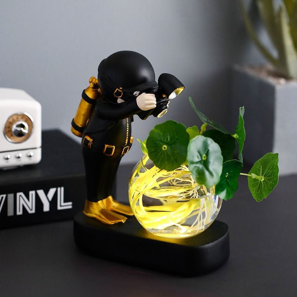 ASTROVA – Creative Astronaut Planters for Modern Living