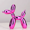 Elisvana Pop Art Balloon Dog Figurine High-Quality Resin Sculpture