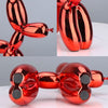 Elisvana Pop Art Balloon Dog Figurine High-Quality Resin Sculpture